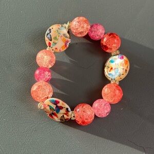 Handmade beaded bracelet